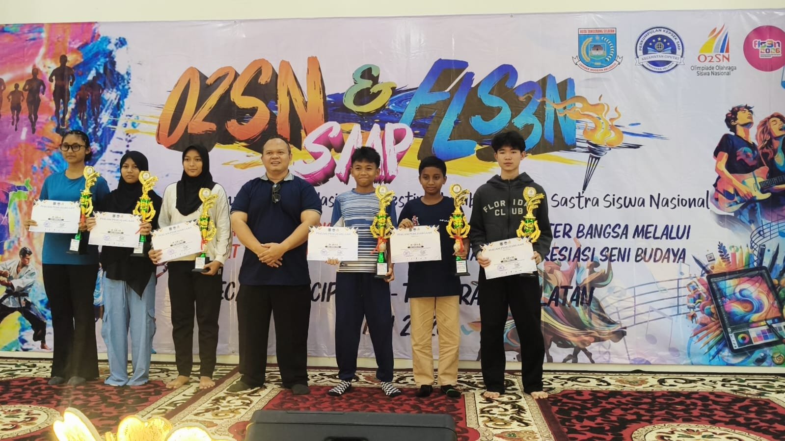 Juara 2 O2SN Cabang Olahraga Bulu Tangkis